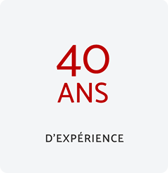 40ans d'experience